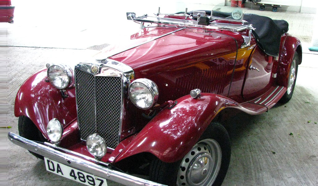 2/14  1950 MG TD