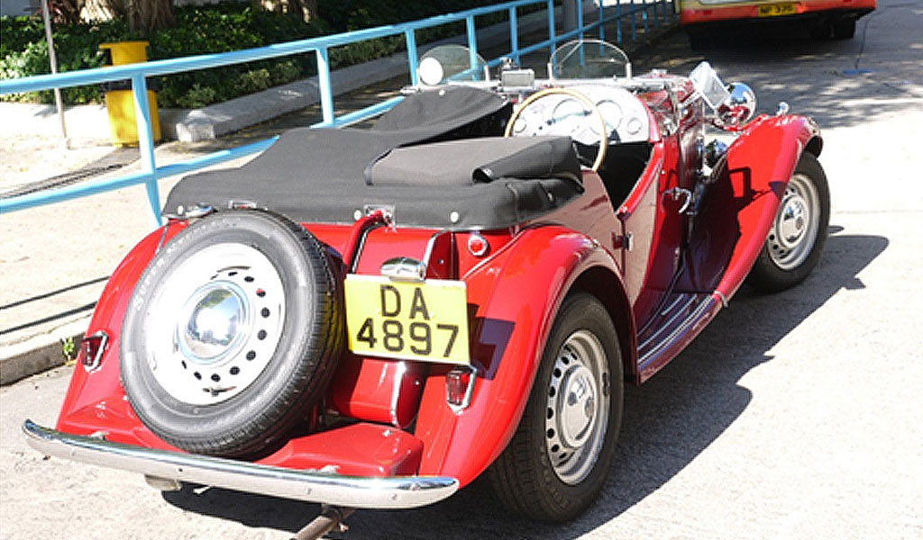 3/14  1950 MG TD